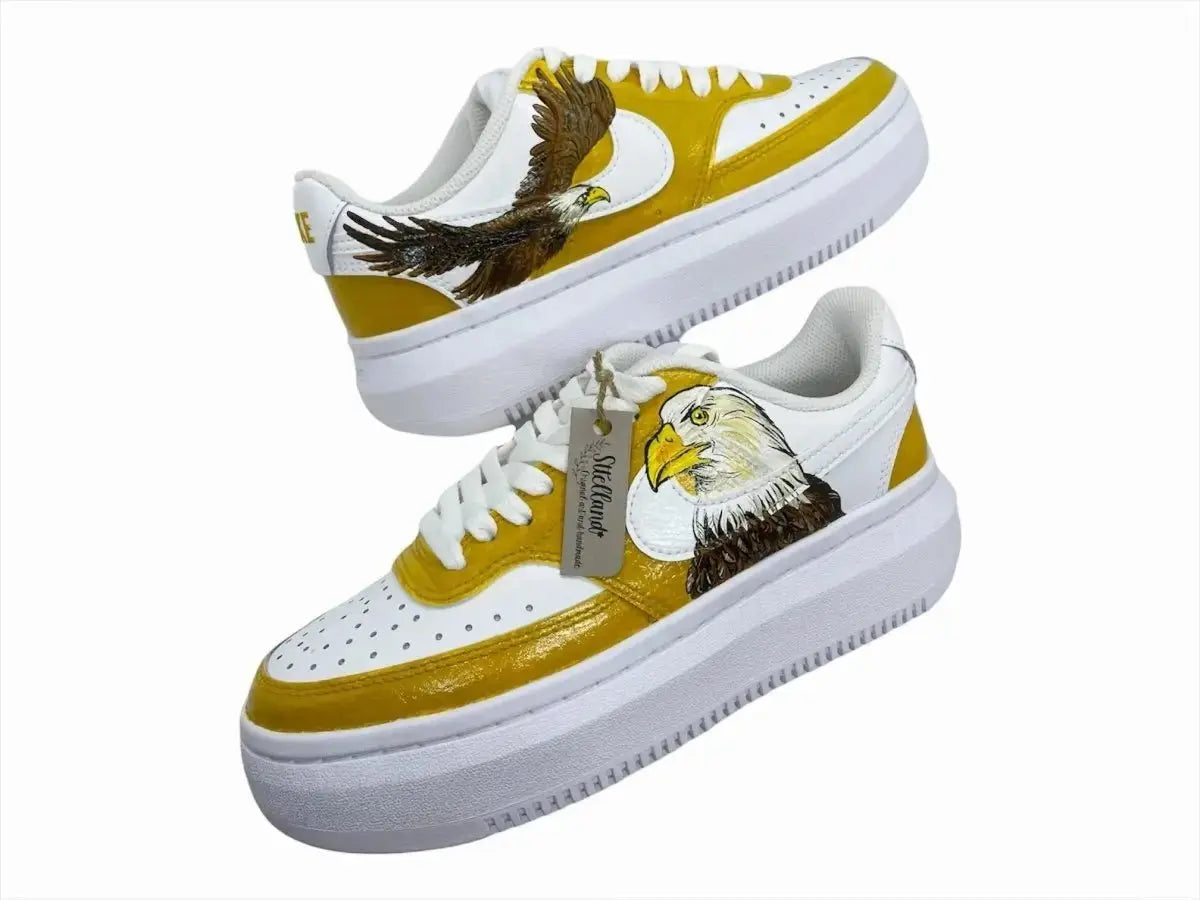 Il attent potlood Hand Painted - Nike shoes women Court Vision Alta Sneaker at Sttelland