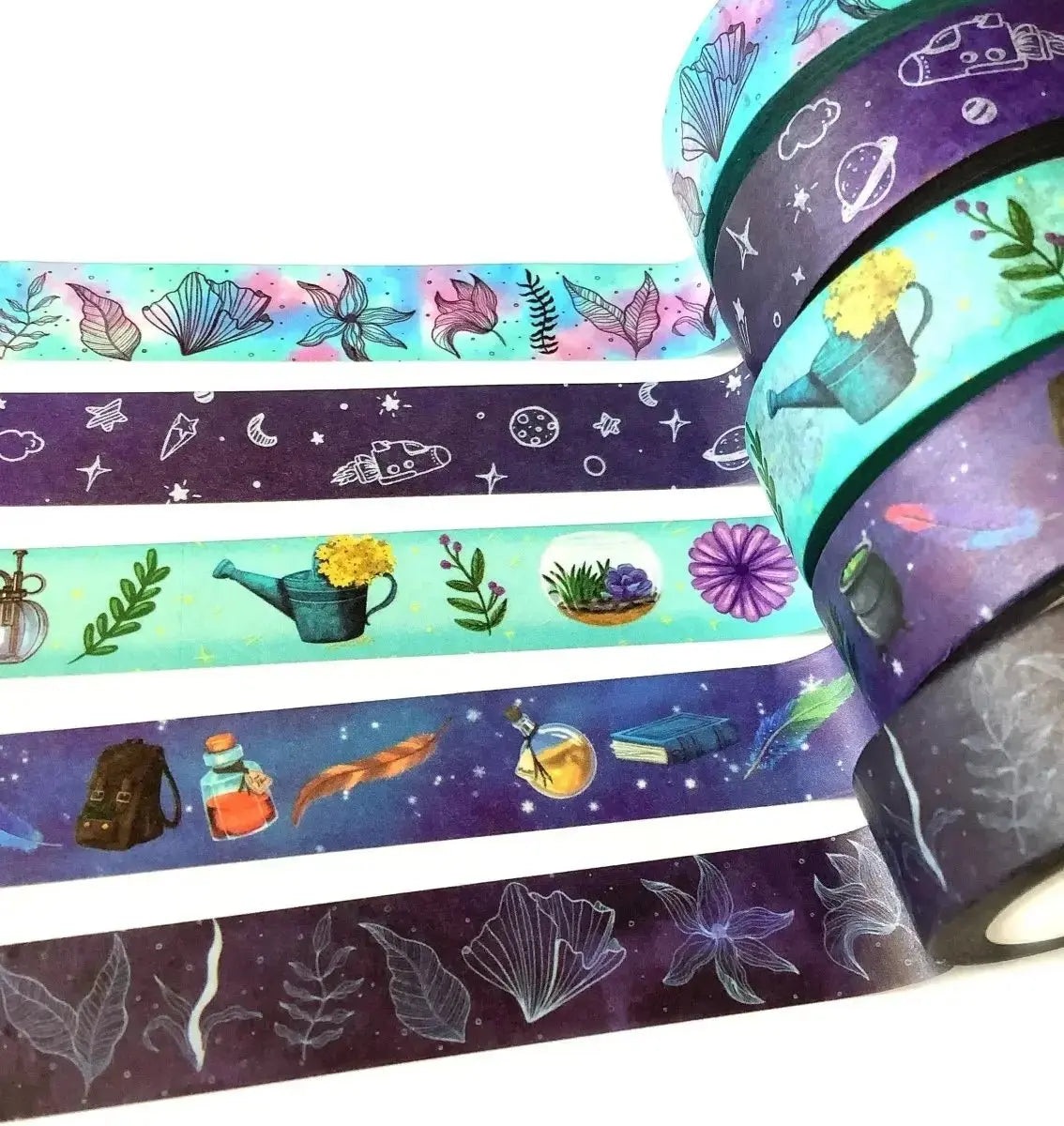 Sea Flowers Washi Tape - Floral Washi Tape more at Sttelland Boutique