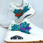Hand Painted Artwork - Skechers shoes Stand On Air Sneaker Koi fish Sttelland Boutique