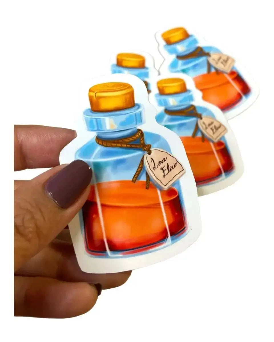 Love Elixir Potion Stickers / glossy vinyl stickers - Digital Art, Illustration Sttelland Boutique