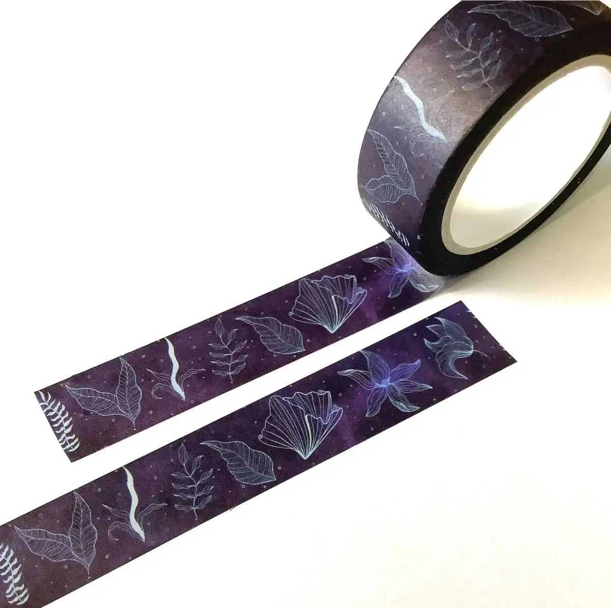 Magic Flowers Washi Tape - Floral Washi Tape - custom washi tape - Flower Lady Tape - Eco Friendly Tape - Art, Deco Gift for Flower Lovers Sttelland Boutique