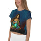 Mother Earth - All-Over Print Crop Tee Sttelland Boutique