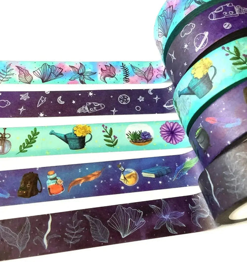 Washi Tape Bundle - Sea Wizard's Space, House Magic Sttelland Boutique